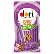 BALA TUBO UVA ACIDO 70GR