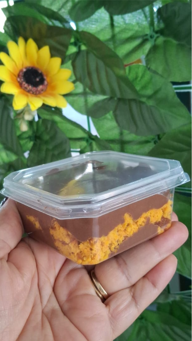 BOLO DE CENOURA 150 ML CONGELADO.