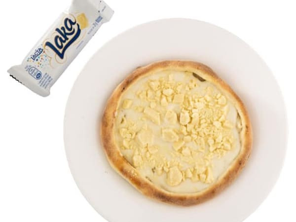 Esfiha de Laka c/ Chocolate Branco