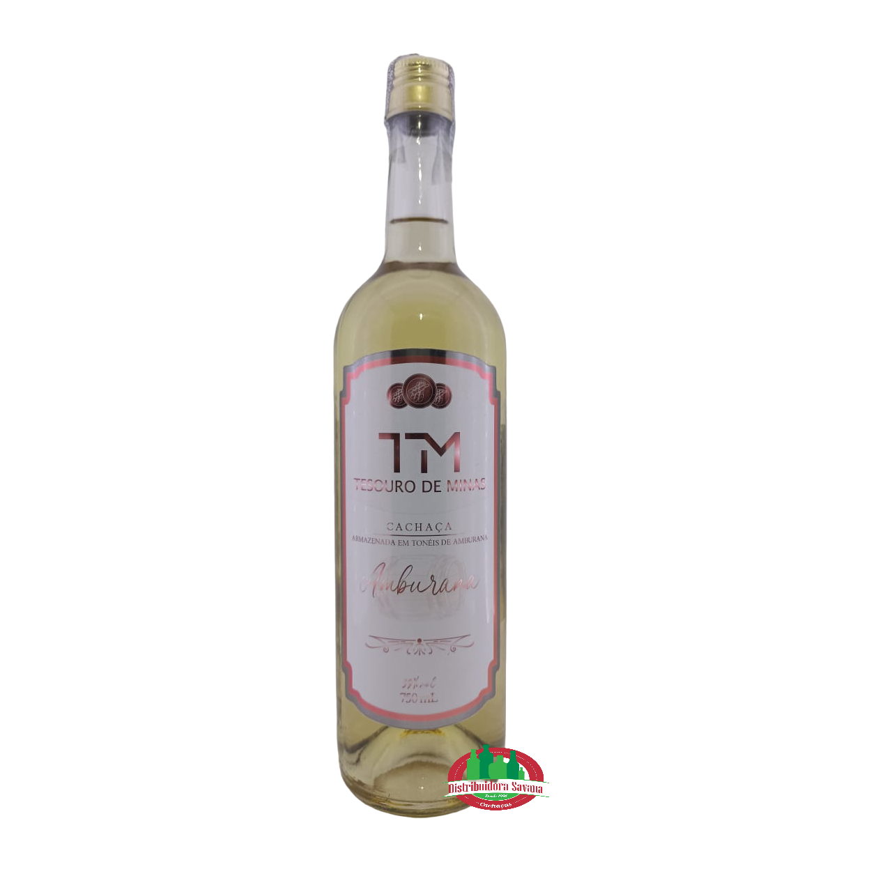 CACHAÇA TESOURO DE MINAS AMBURANA 750ML