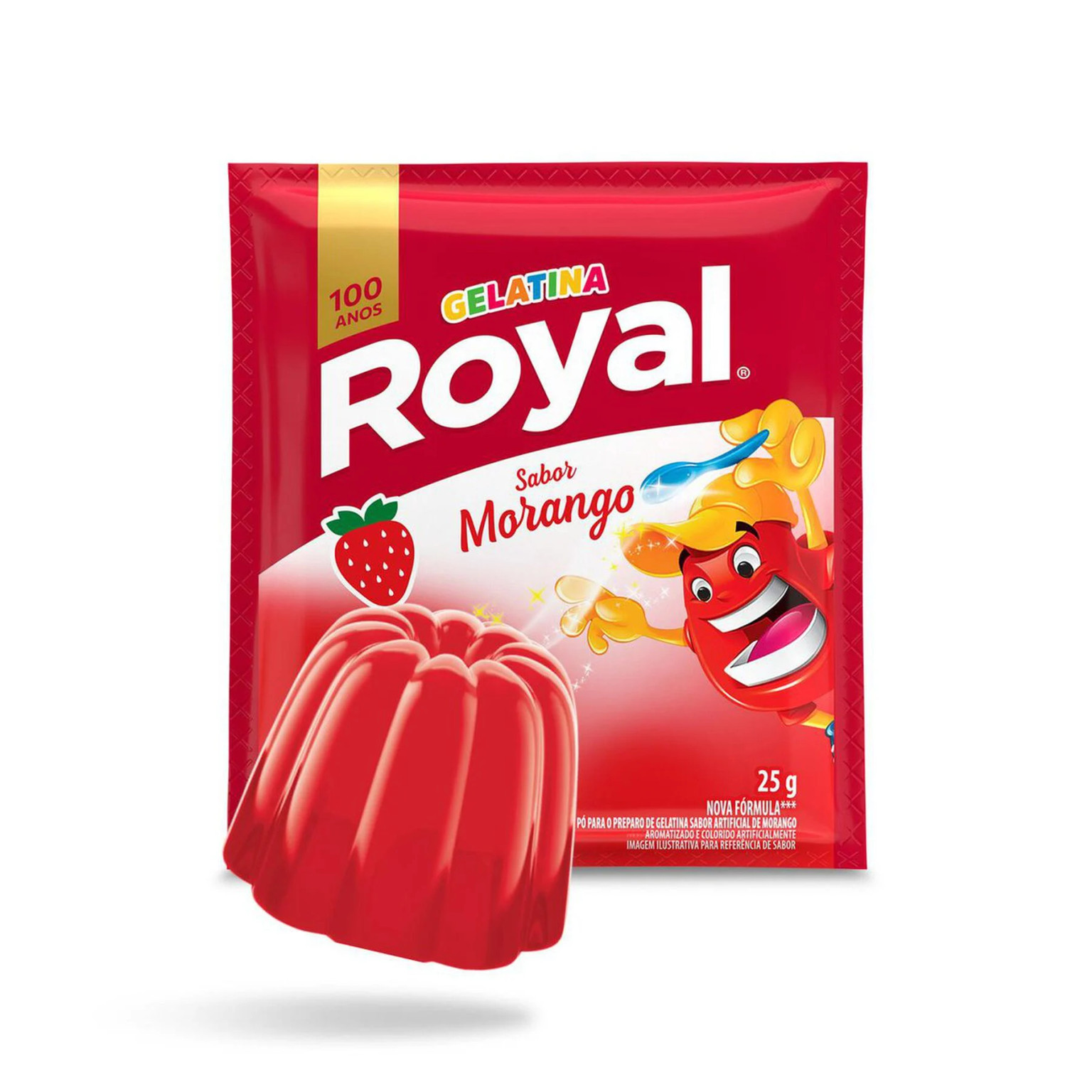 Gelatina Royal Morango 25g