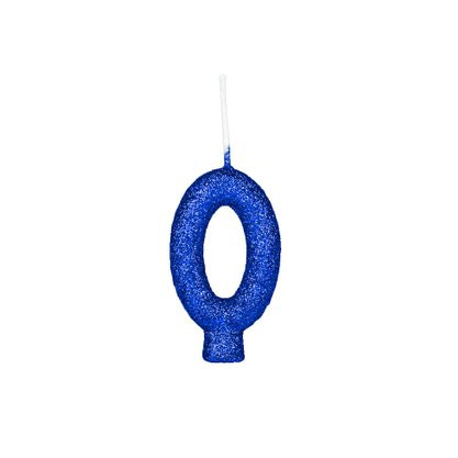 VELA CINT.GLITER AZUL REGINA N°0
