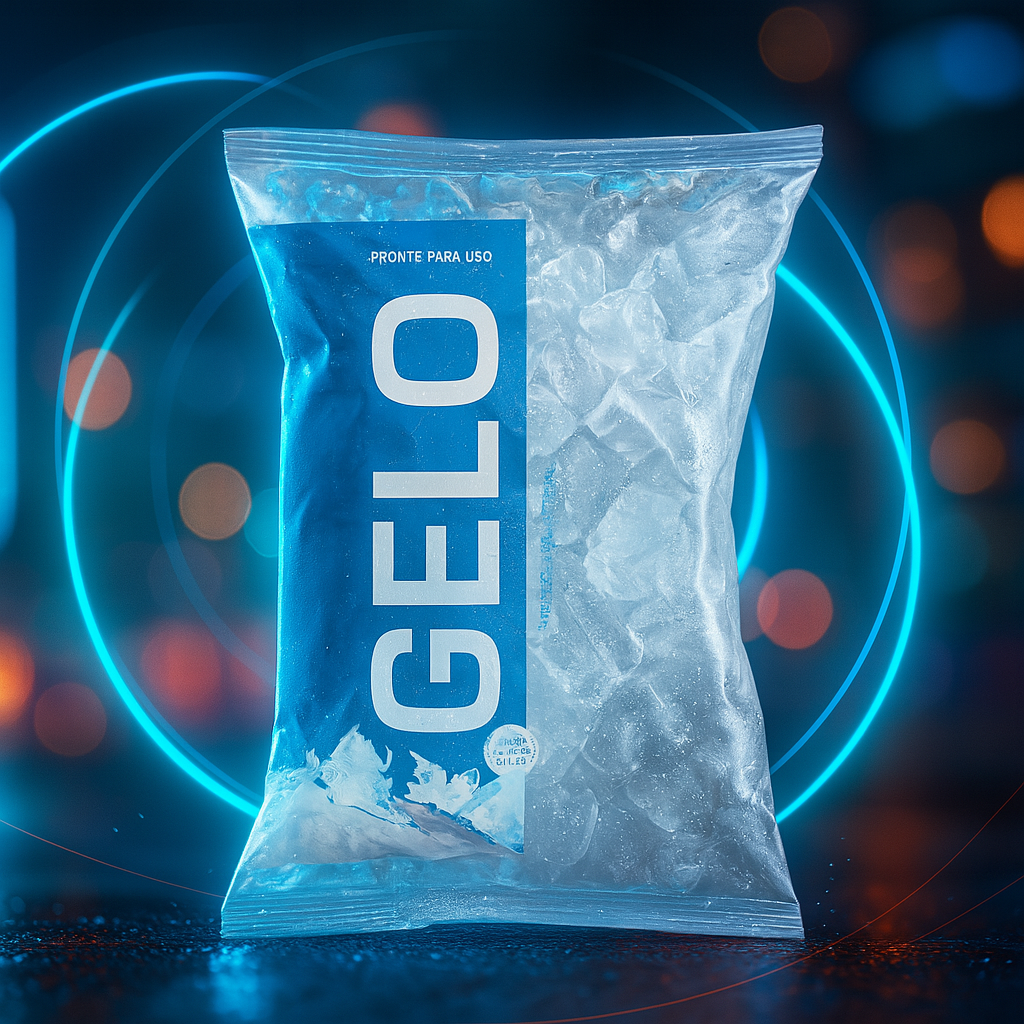 SACO GELO AGUA