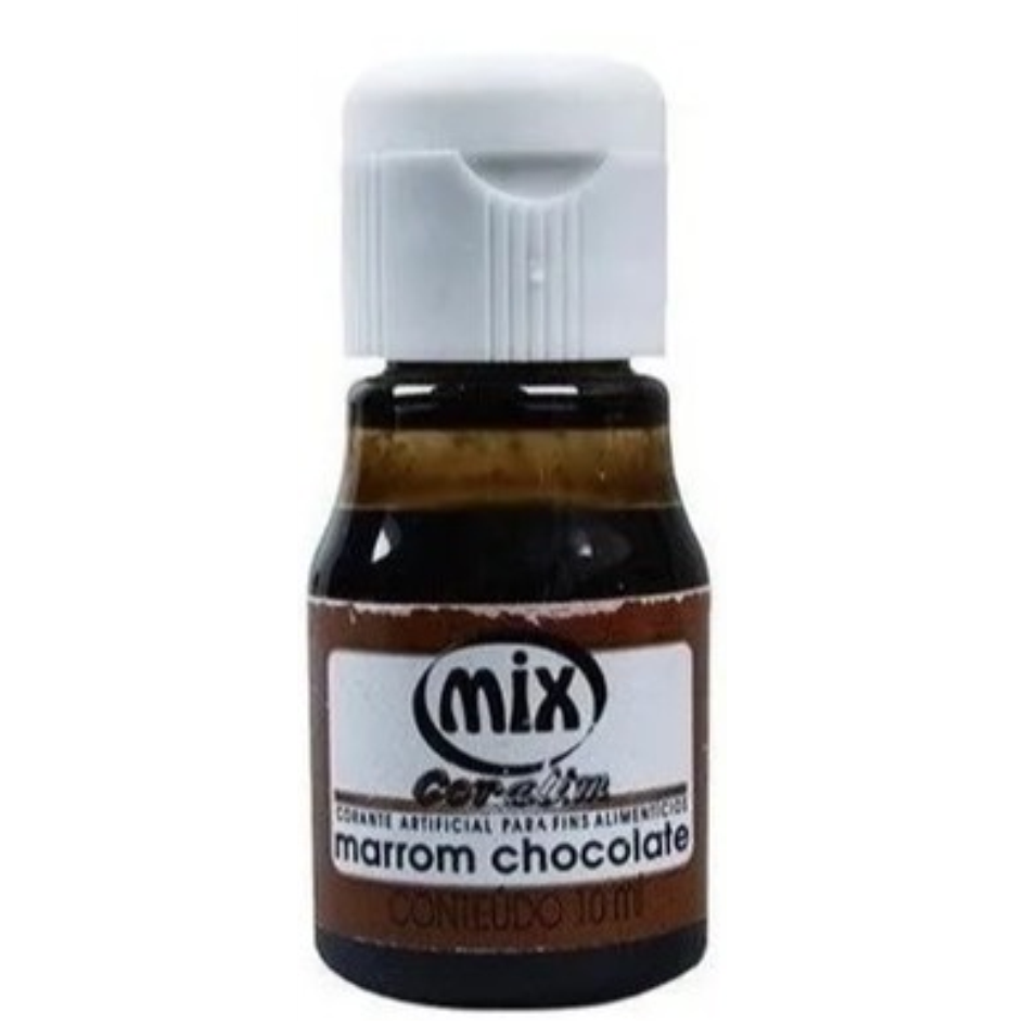 CORANTE ARTIFICIAL MIX MARROM CHOCOLATE 10ML¬