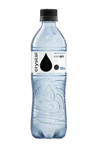 Água Mineral Com Gás Crystal 500ml