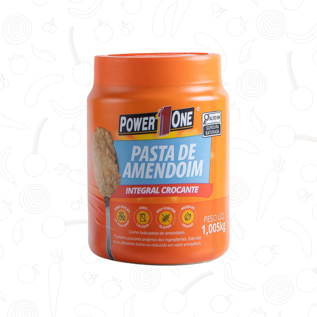 Pasta de Amendoim Tradicional Power One 1Kg