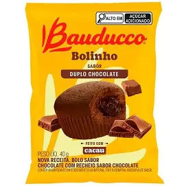 Bolinho Duplo Chocolate (Bauducco) 40g un