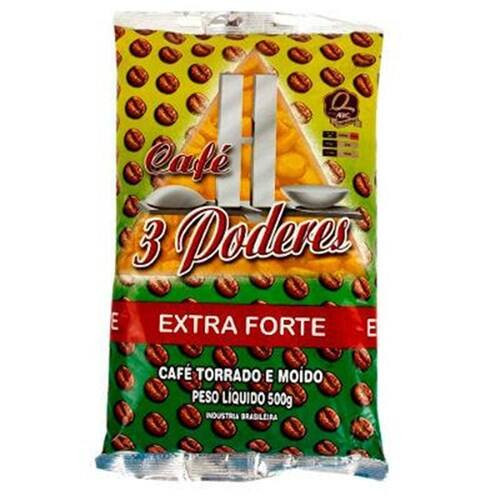 Café 3 Poderes Tradicional Pacote 500g