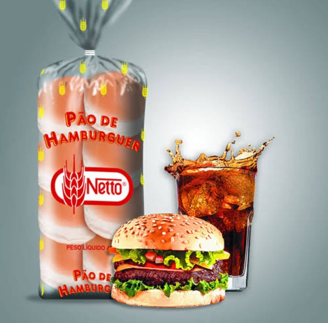 PÃO DE HAMBURGUER NETTO 450G