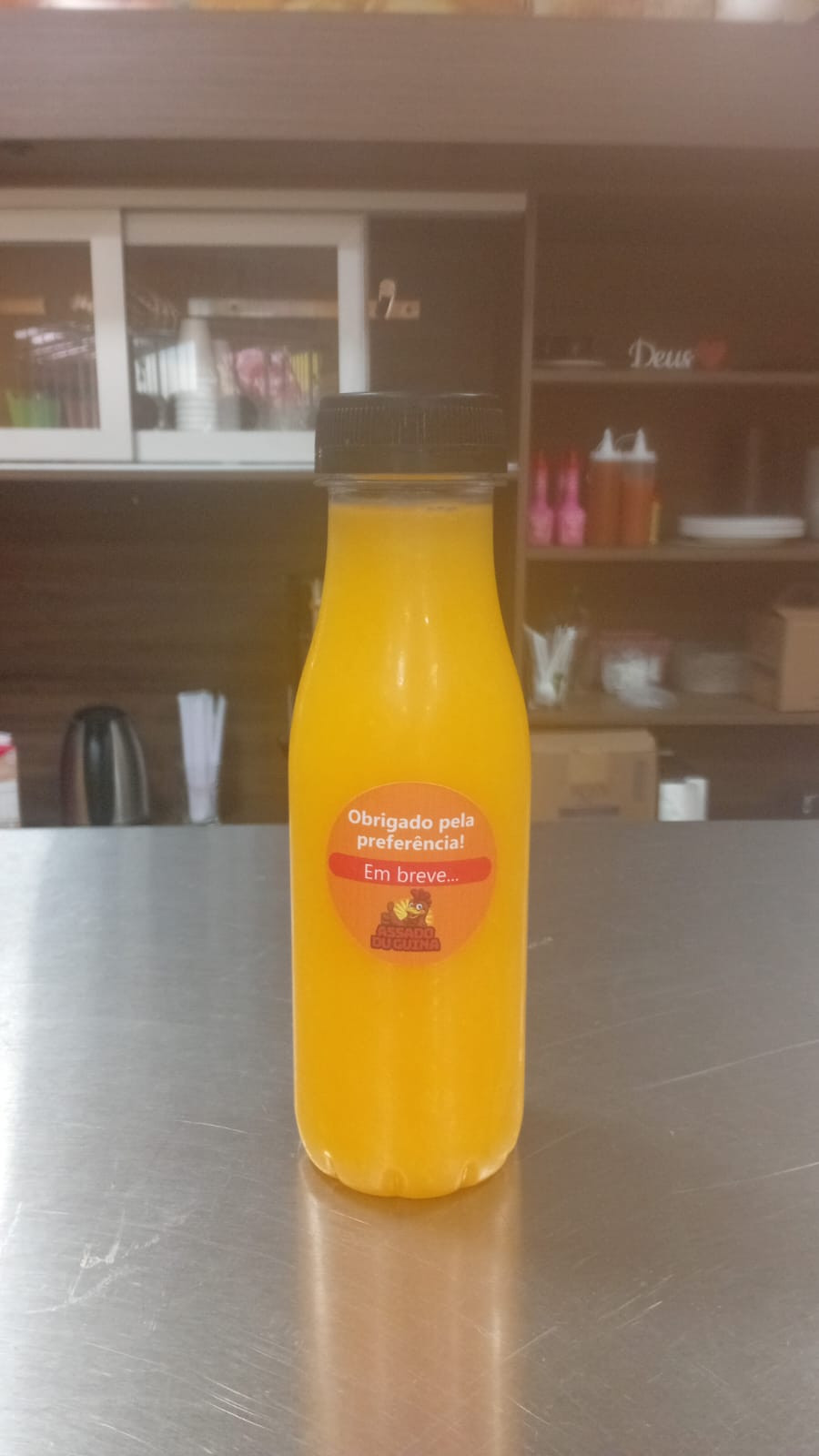 Suco natural 100% de Laranja 