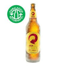  SKOL PILSEN GF 1L VASILHAME INCLUSO