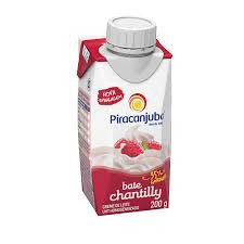 Chantilly Piracanjuba 200g