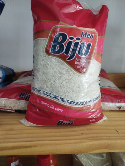 Arroz branco meu biju