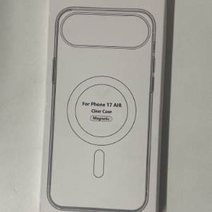 CAPA INDUCAO IPHONE 17 AIR CLEAR CASE