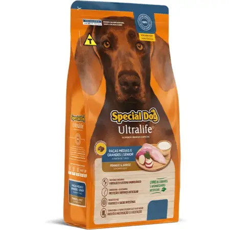 Special Dog Ultralife Frango Senior Porte Médio/Grande 15kg