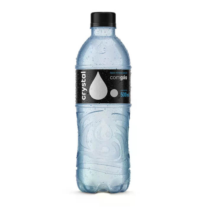 Água Mineral Crystal com Gás 500ml