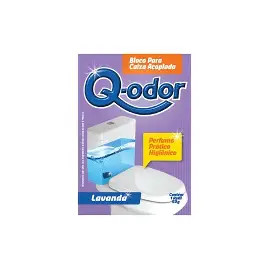 Detergente Sanitario Bloco Lavanda com 1 (Q-odor) 50g