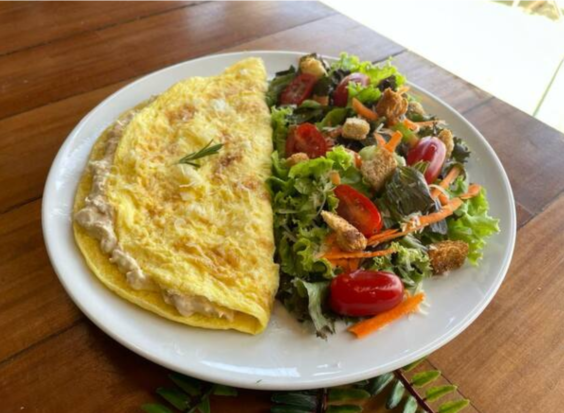 Omelete de Frango