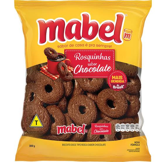 ROSQUINHA MABEL CHOCOLATE 300G