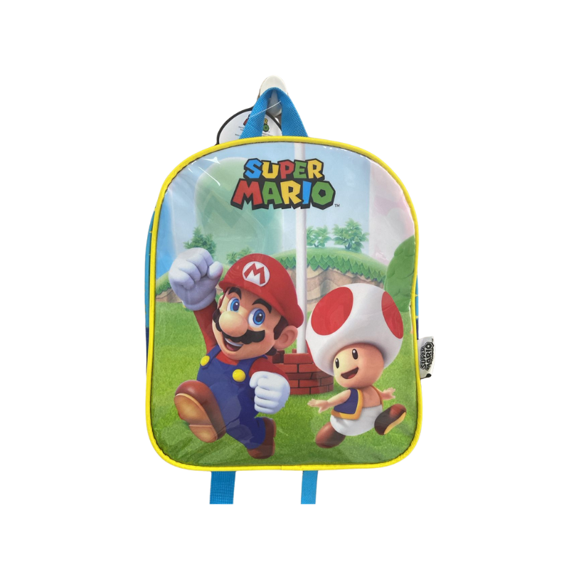 Mochila Infantil Super Mario Bros - Aventura e Diversão no Seu Dia a Dia!