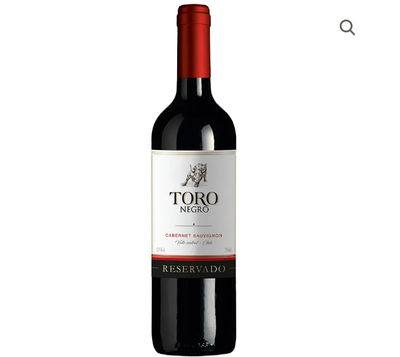 VINHO TINTO TORO NEGRO CABERNET SAUVIGNON 750ML