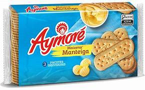 BISCOITO AYMORE MULTIPACK MAIZENA AMANTEIGADO 345G