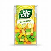 BALA  TIC TAC CITRUS MIX 14,5g