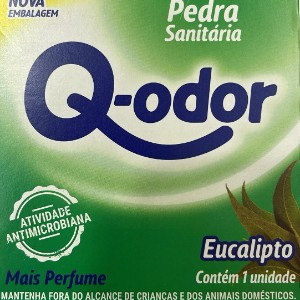 PEDRA SANITÁRIA EUCALIPTO Q-ODOR 1UNID