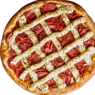 PIZZA CALABRESA COM CATUPIRY