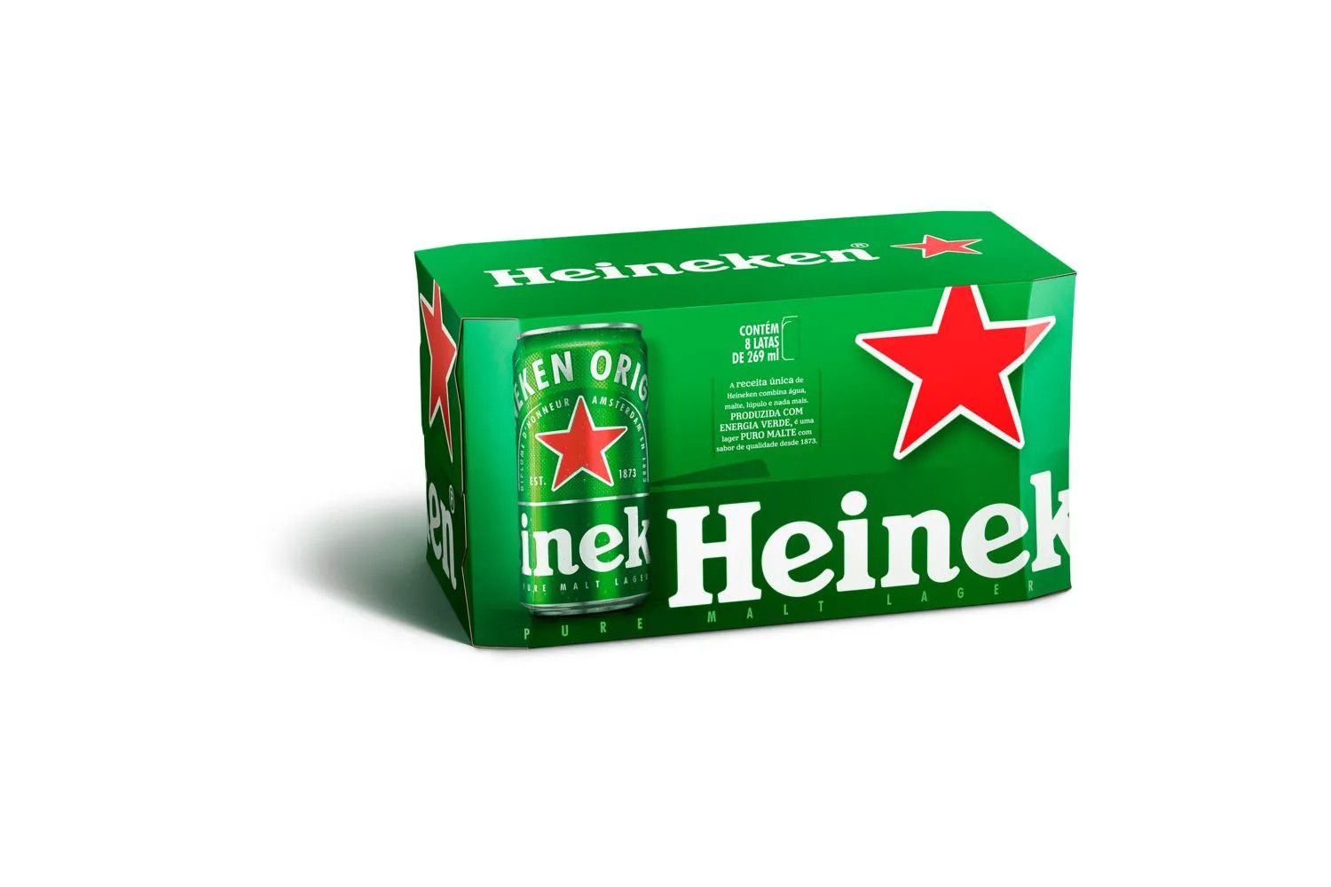 HEINEKEN 269ML C/8 UNID. 
