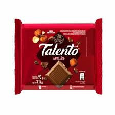 CHOCOLATE TALENTO LEITE AVELÃS GAROTO 85GR