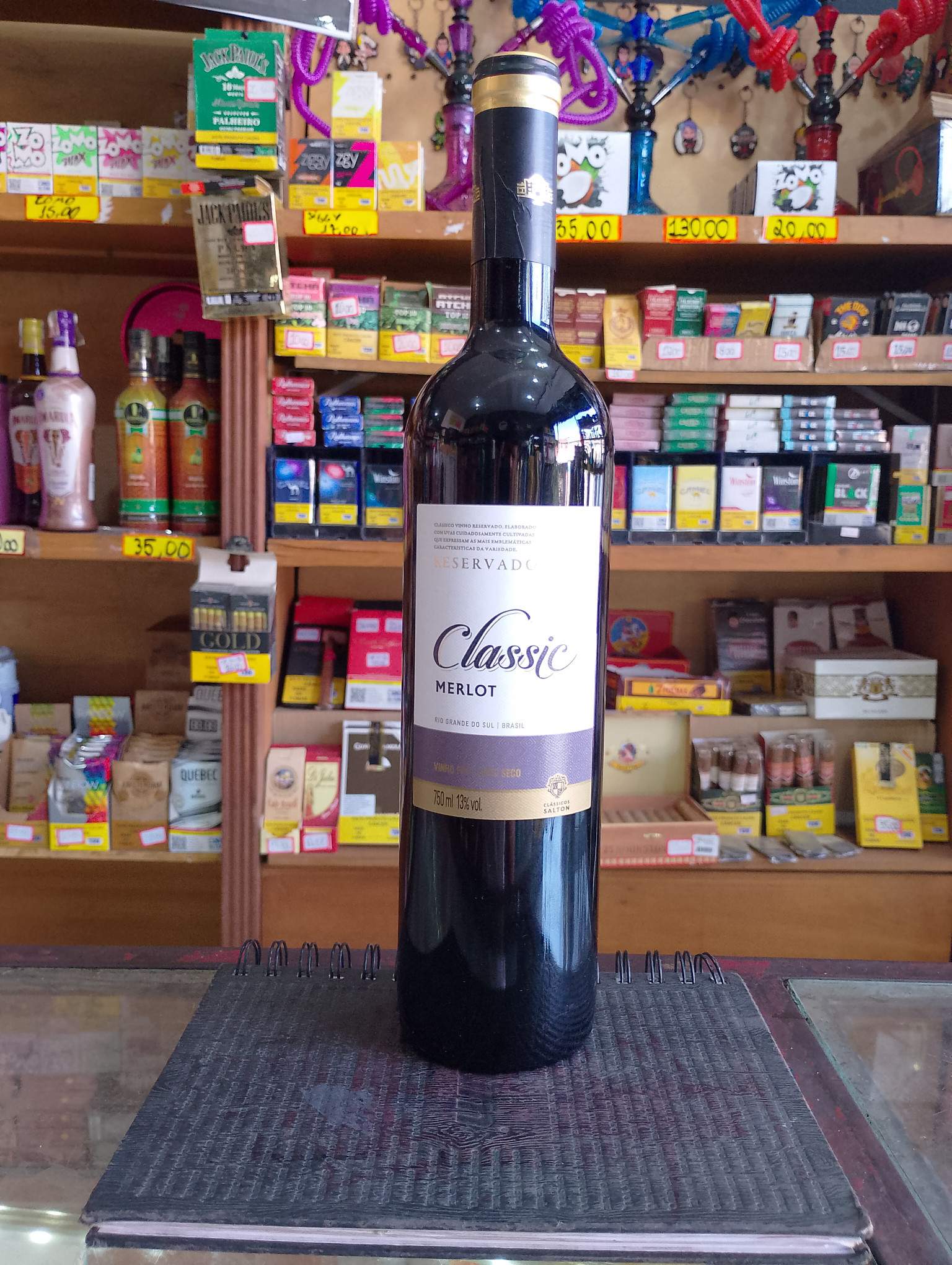 VINHO SALTON CLASSIC MERLOT 750ML