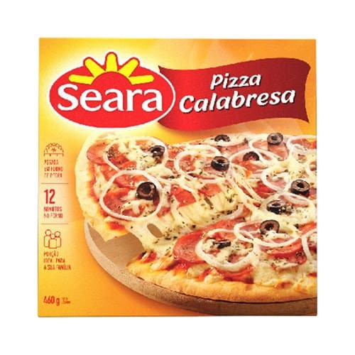 Pizza Calabresa Seara 460g