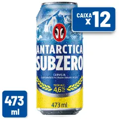 Cerveja Antarctica Subzero Lata 473ml 