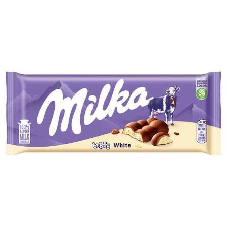 Chocolate Barra Milka 90G Bubbly