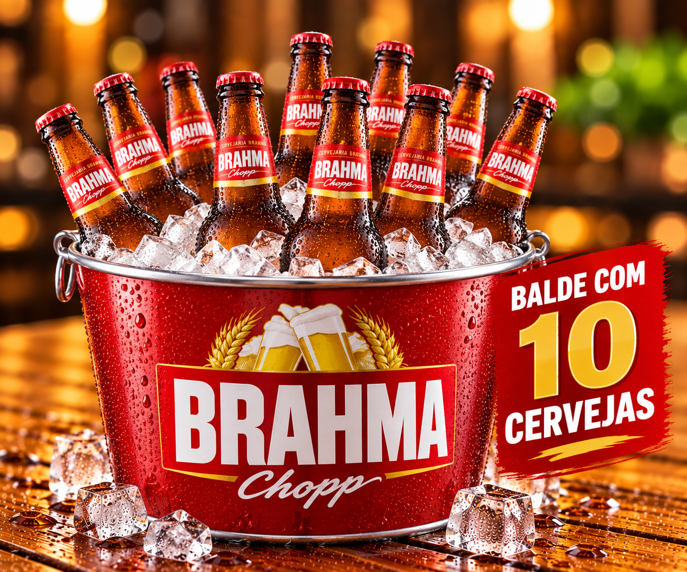 BALDE C/10 CERVEJAS
