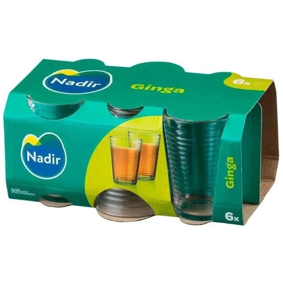 JOGO COPO GINGA NADIR VD265ML C/6UN