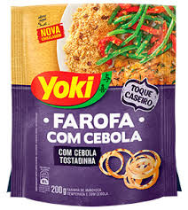 Farofa Yoki com cebola tostadinha 200g