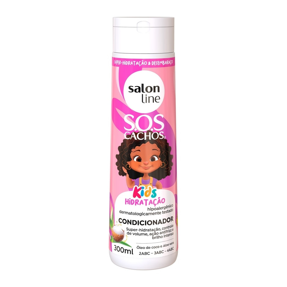 Condicionador SOS Salon Line Kids - Hidratação 300 ml