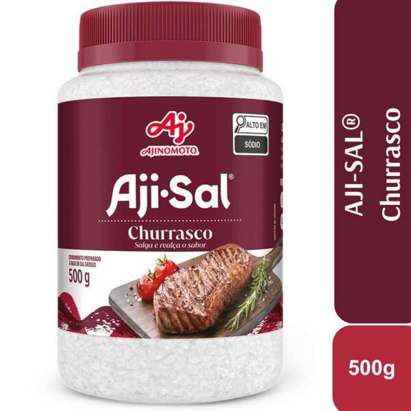 Sal para Churrasco Aji-sal 500g