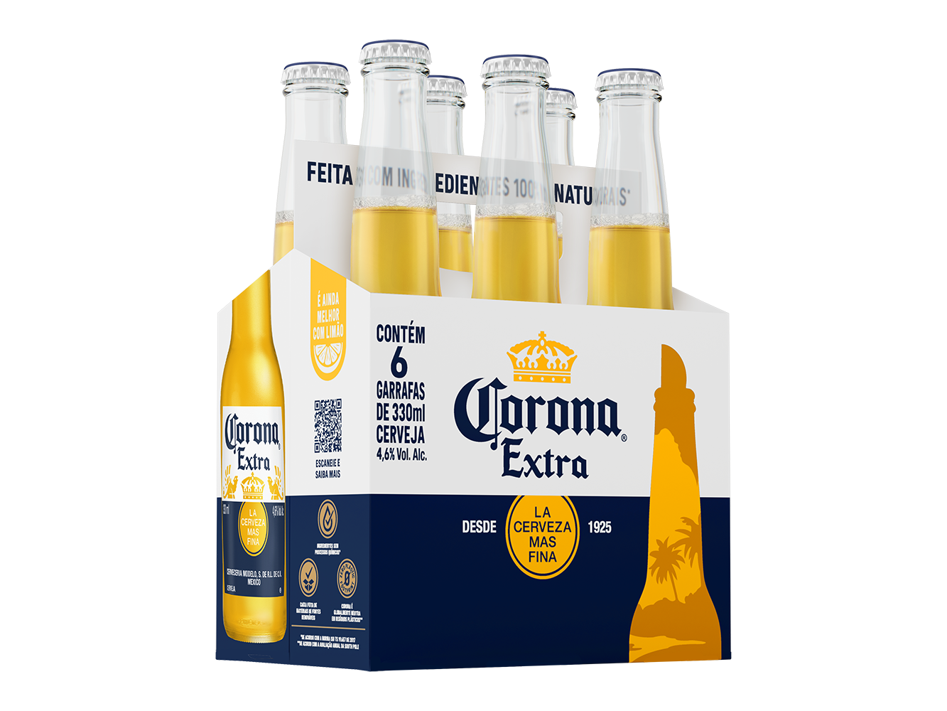 Corona Extra 330ml - Pack de 6 unidades