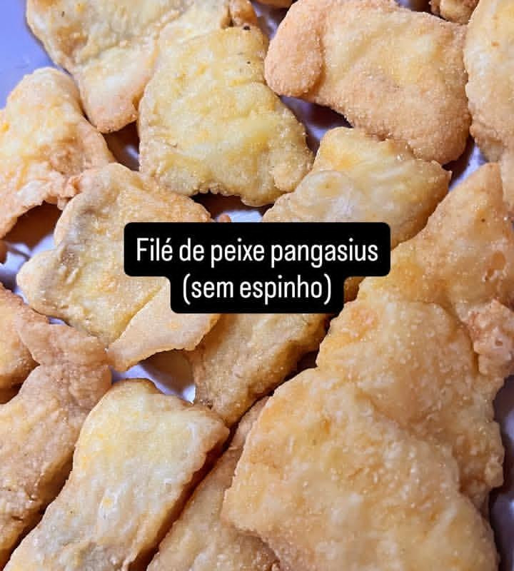 Filé de Peixe Pangasius Frito