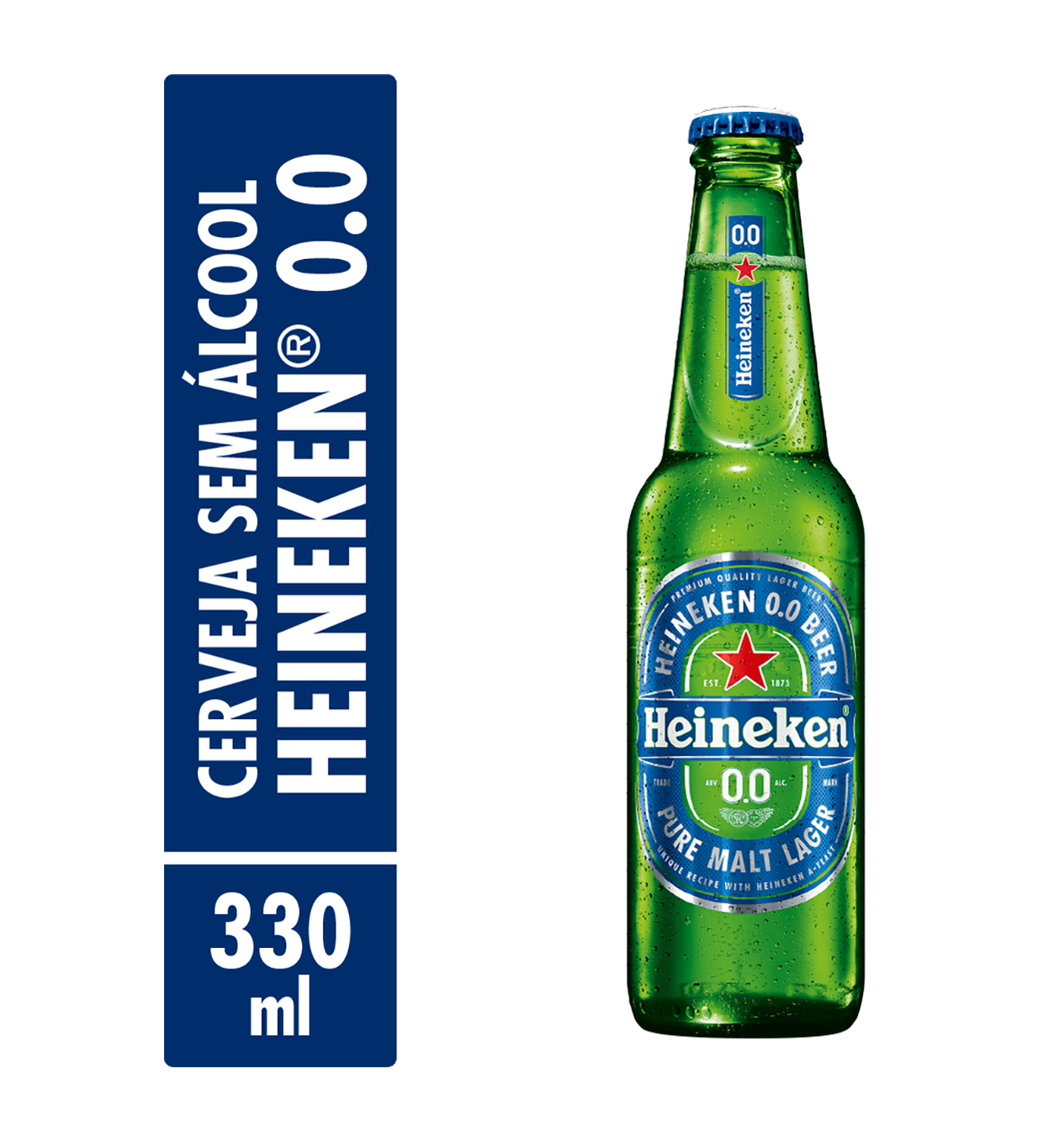 Heineken 330ml - 0,0% Alcóol
