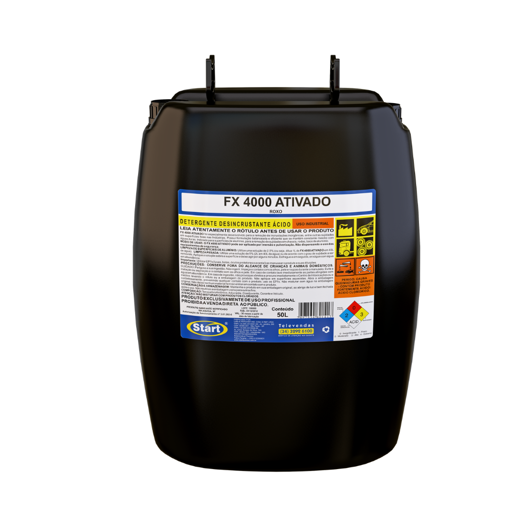 FX 4000 DESINCRUSTANTE ATIVADO 1:40 50L