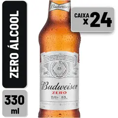 Cerveja Budweiser Zero Long Neck 330ml  
