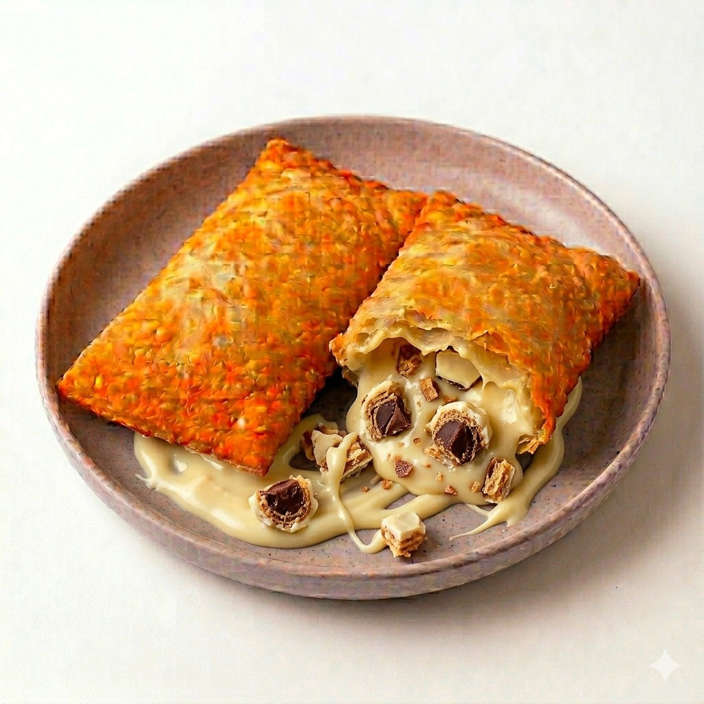 PASTEL OURO BRANCO E CHOCOLATE M