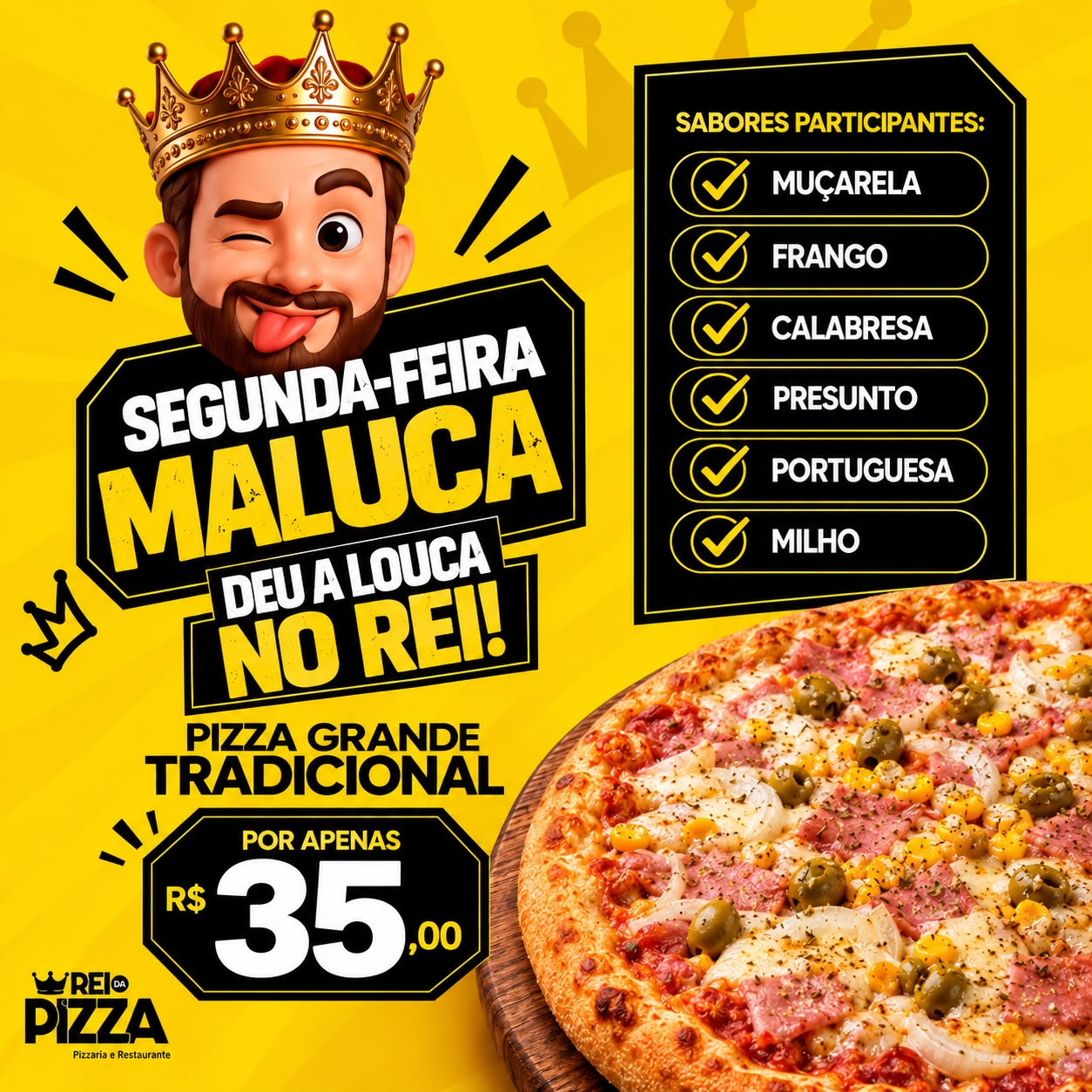 Pizza da Segunda Maluca
