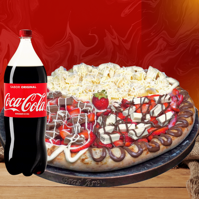 Pizza Grande + Coca-Cola 2 litros
