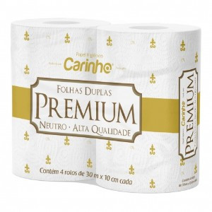 PAPEL HIGIENICO PREMIUM C/4 ROLOS