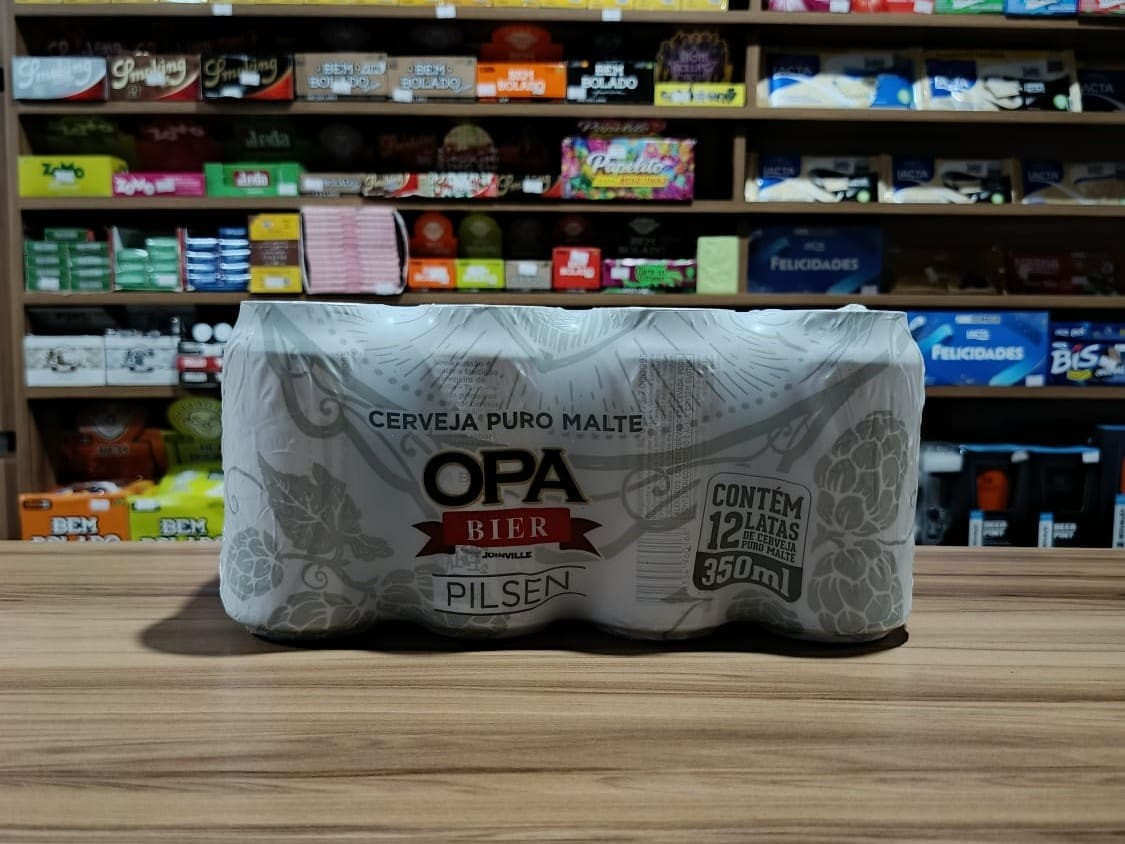 CERVEJA OPA PILSEN CAIXA 350ML
